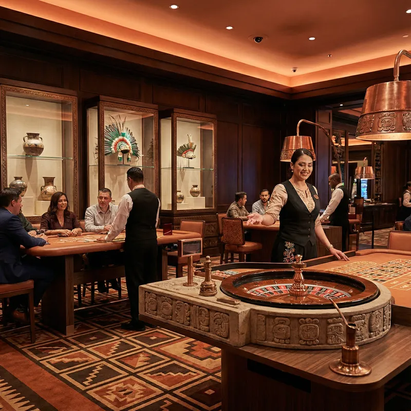 Casino en vivo con crupieres profesionales y ambiente de museo en Casino Codere Monterrey